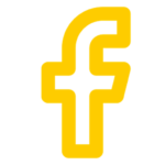 icone facebook yellow